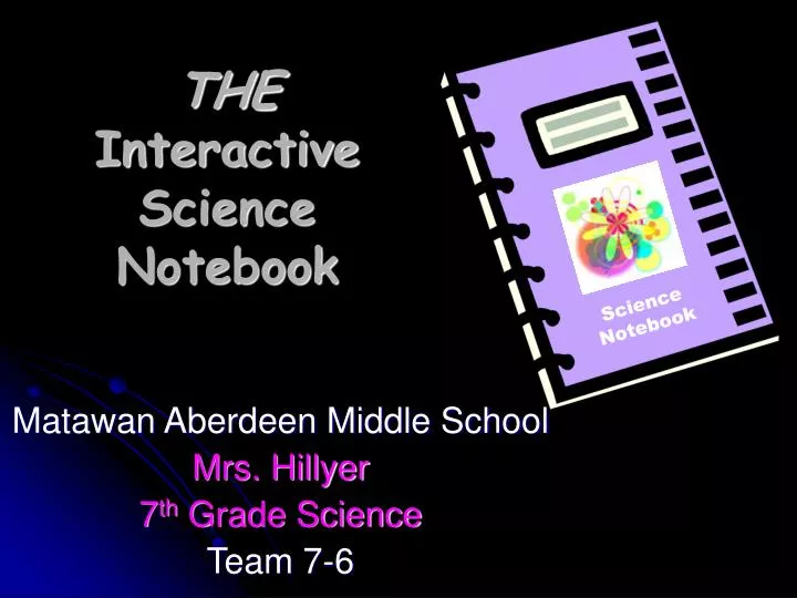 the interactive science notebook