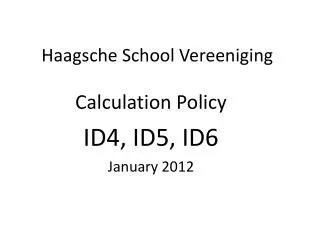 Haagsche School Vereeniging