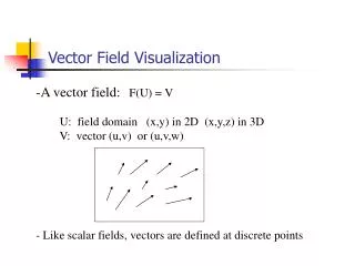 Vector Field Visualization