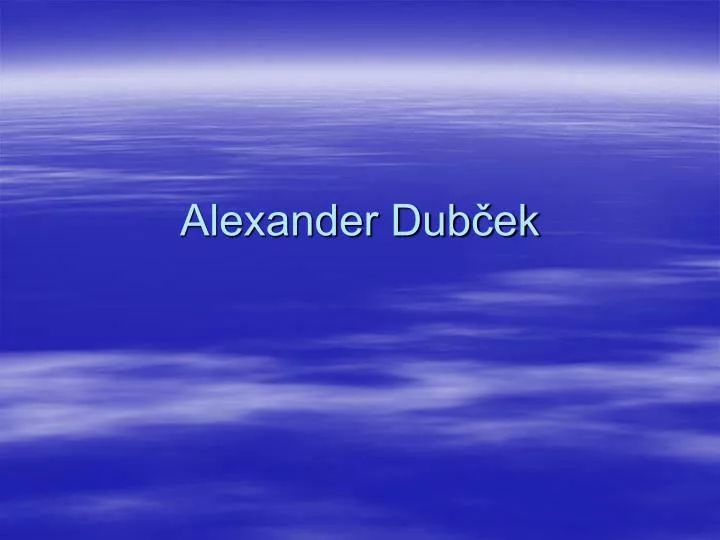 alexander dub ek