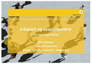 e export og eksportkontrol
