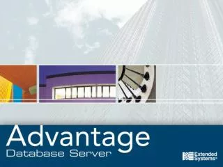 Advantage .NET Data Provider