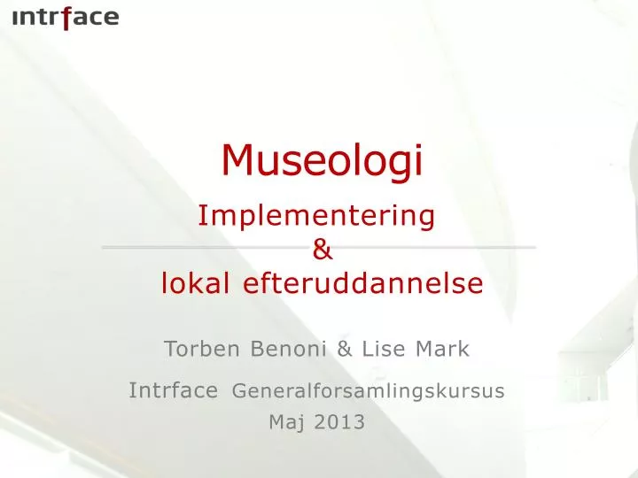 museologi