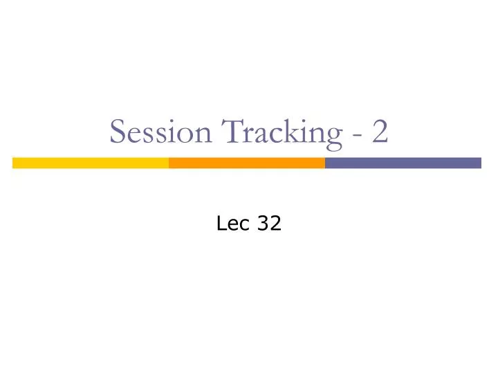 session tracking 2