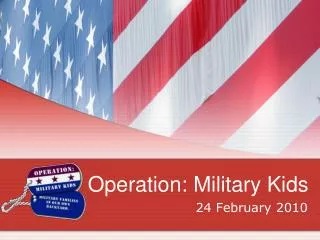 Operation: Military Kids