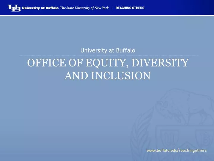 office of equity diversity and inclusion