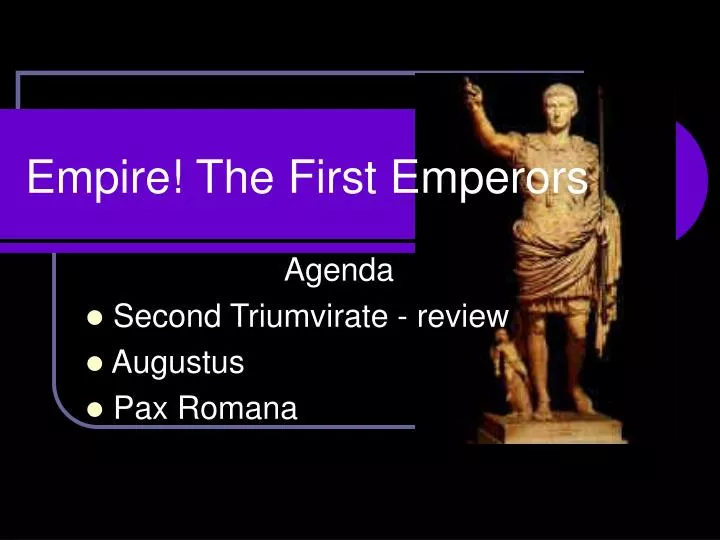 empire the first emperors