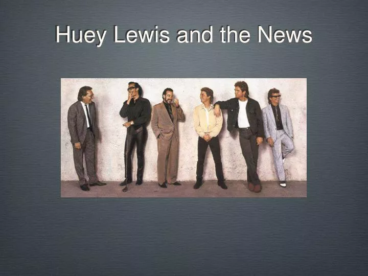 huey lewis and the news