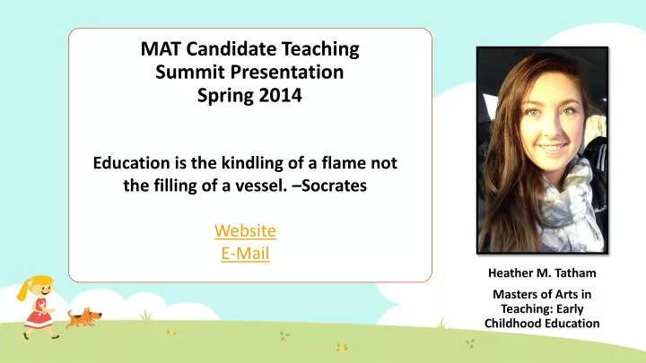 mat candidate teaching summit presentation spring 2014