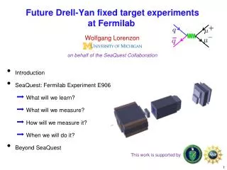 Future Drell-Yan fixed target experiments at Fermilab