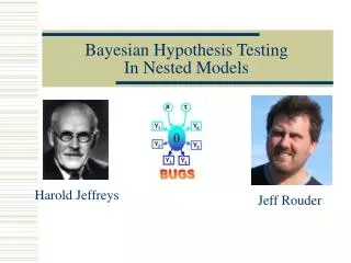 Bayesian Hypothesis Testing In Nested Models