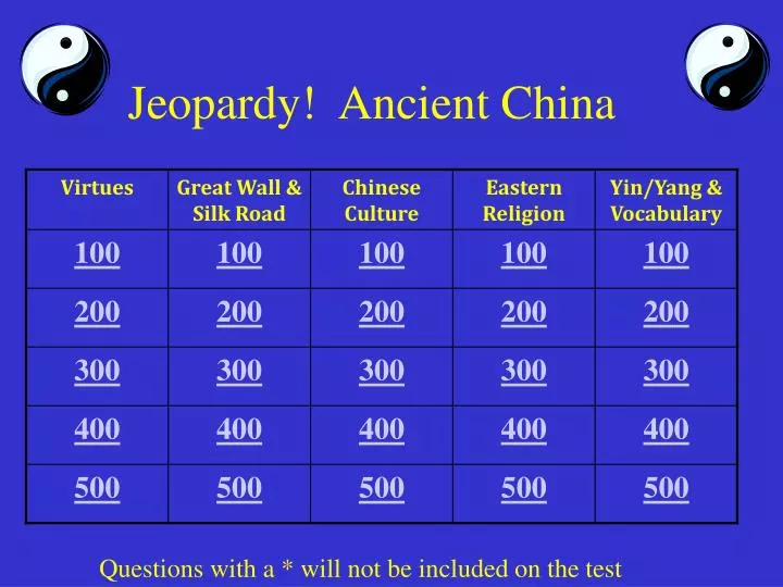 jeopardy ancient china