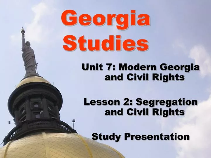 georgia studies