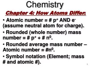 Chemistry