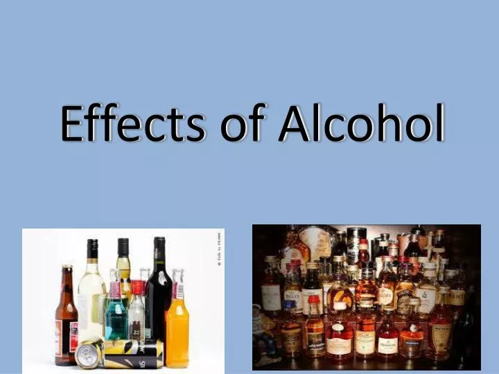 effects of alcohol