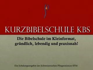 kurzbibelschule kbs