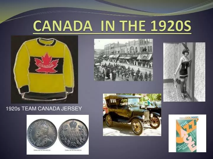 canada in the 1920s