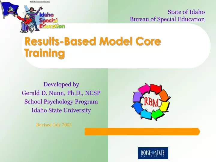 results based model core training