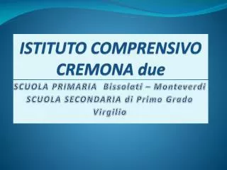 istituto comprensivo cremona due