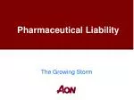 The Surge in Pharmaceutical Liability: Analyzing Product Withdrawals and Insurance Challenges - slide 1