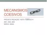 Mecanismos coesivos - slide 1