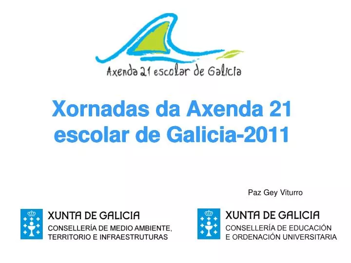 xornadas da axenda 21 escolar de galicia 2011