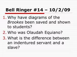 bell ringer 14 10 2 09