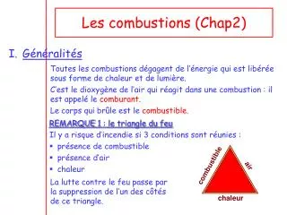 les combustions chap2