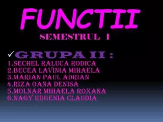 functii