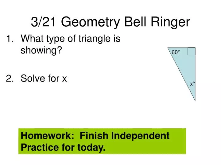 3 21 geometry bell ringer