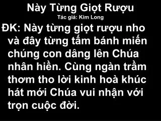 n y t ng gi t r u t c gi kim long