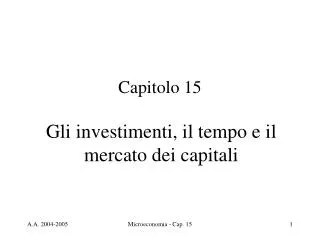 capitolo 15