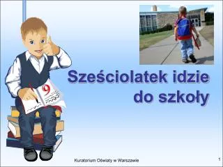 sze ciolatek idzie do szko y