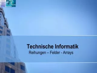 technische informatik