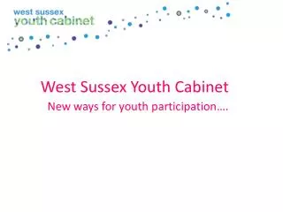 West Sussex Youth Cabinet