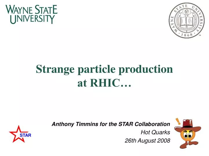 strange particle production at rhic
