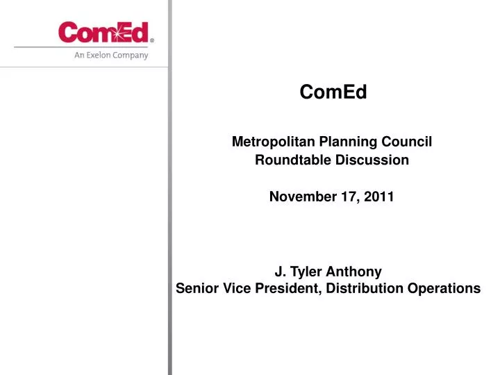 metropolitan planning council roundtable discussion november 17 2011