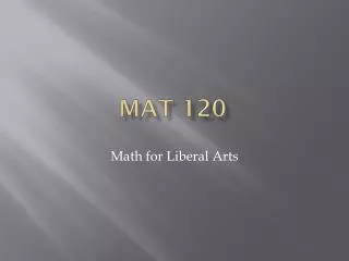 mat 120