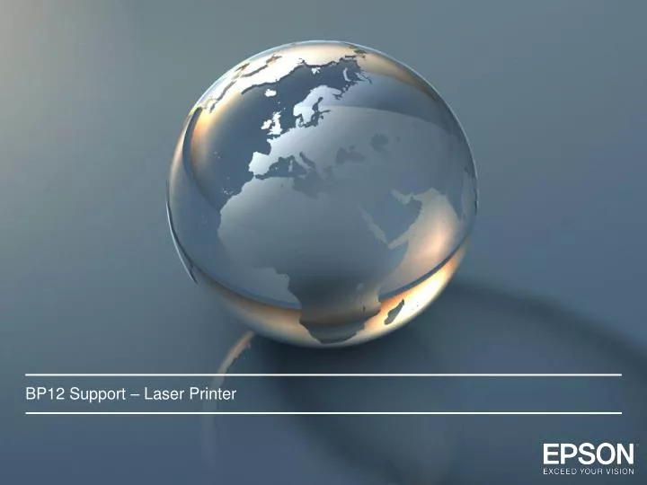 bp12 support laser printer