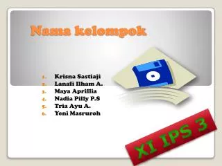 nama kelompok