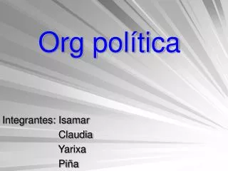 org pol tica
