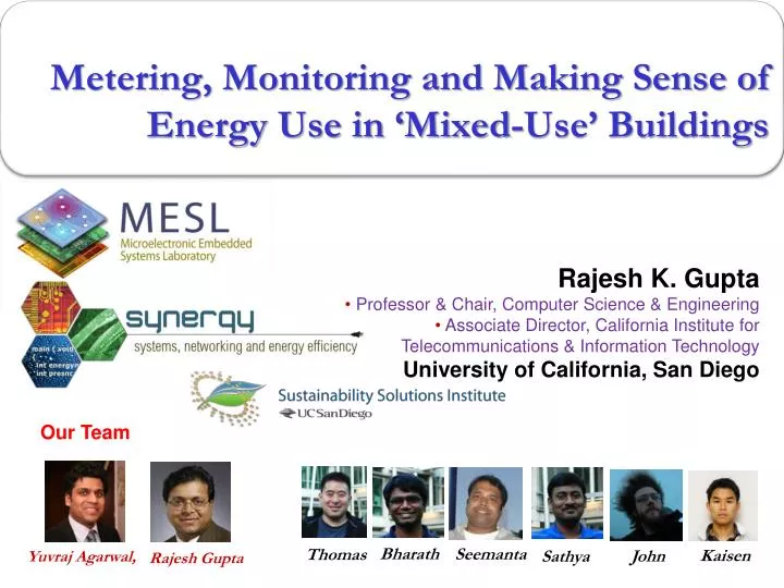 metering monitoring and making sense of energy use in mixed use buildings