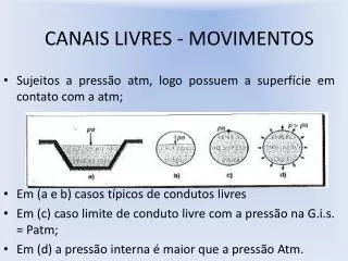 canais livres movimentos