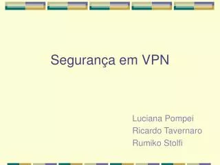 seguran a em vpn