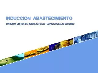 induccion abastecimiento