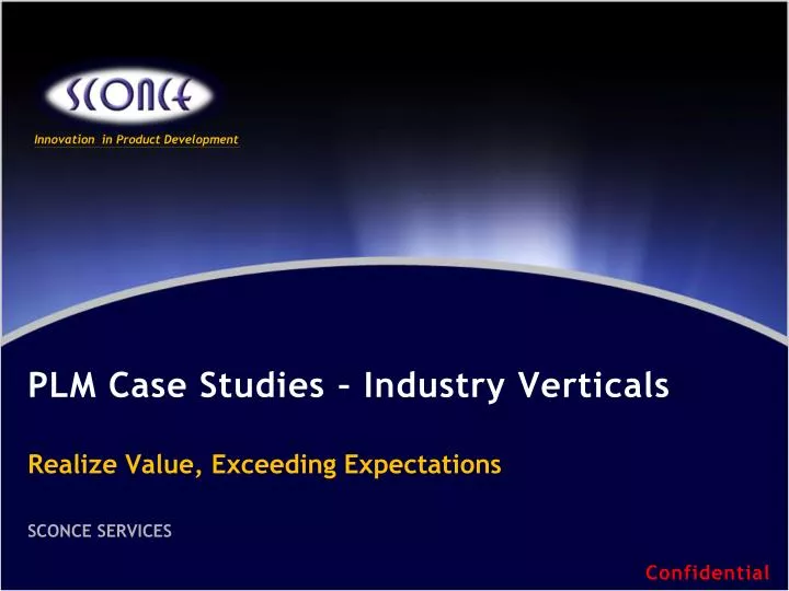 plm case studies industry verticals