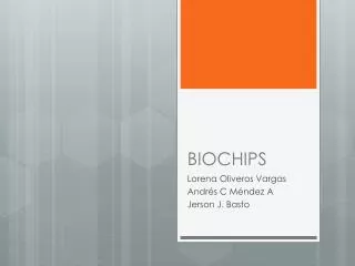 biochips