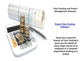 Time Tracking and Project Management Software