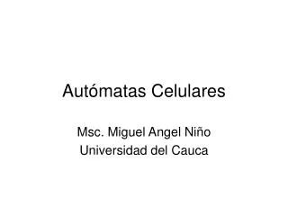 aut matas celulares