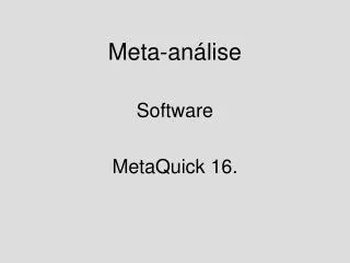meta an lise